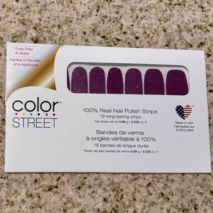 Color Street Manicure Nail Strips through the Grapevine